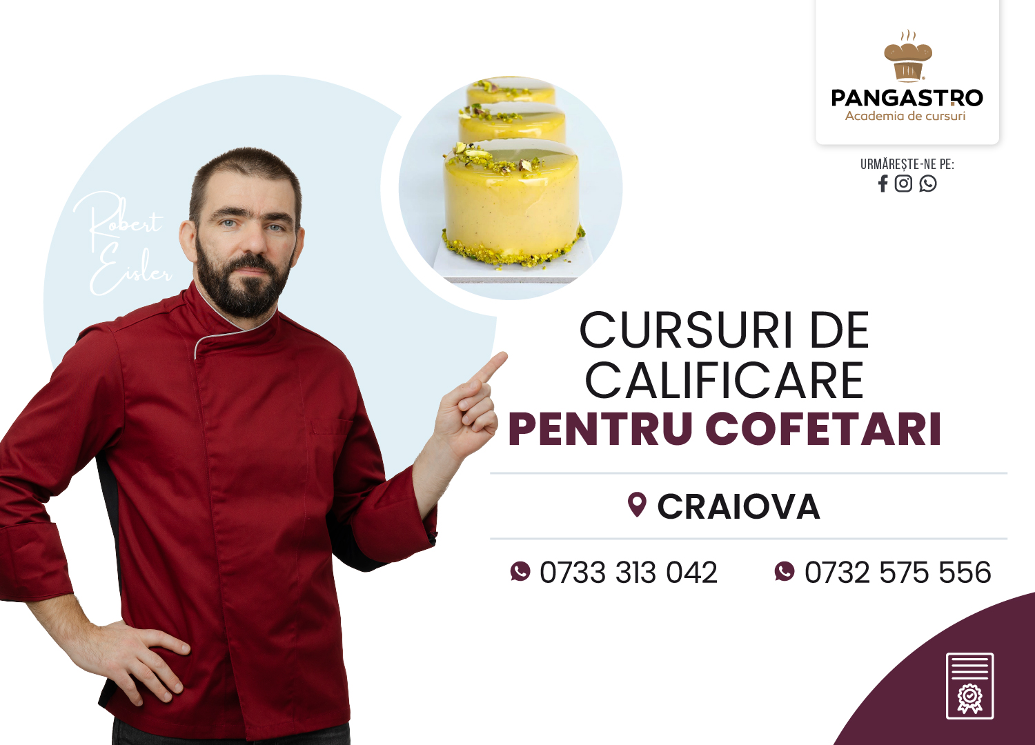 Craiova / Calificare pentru cofetari